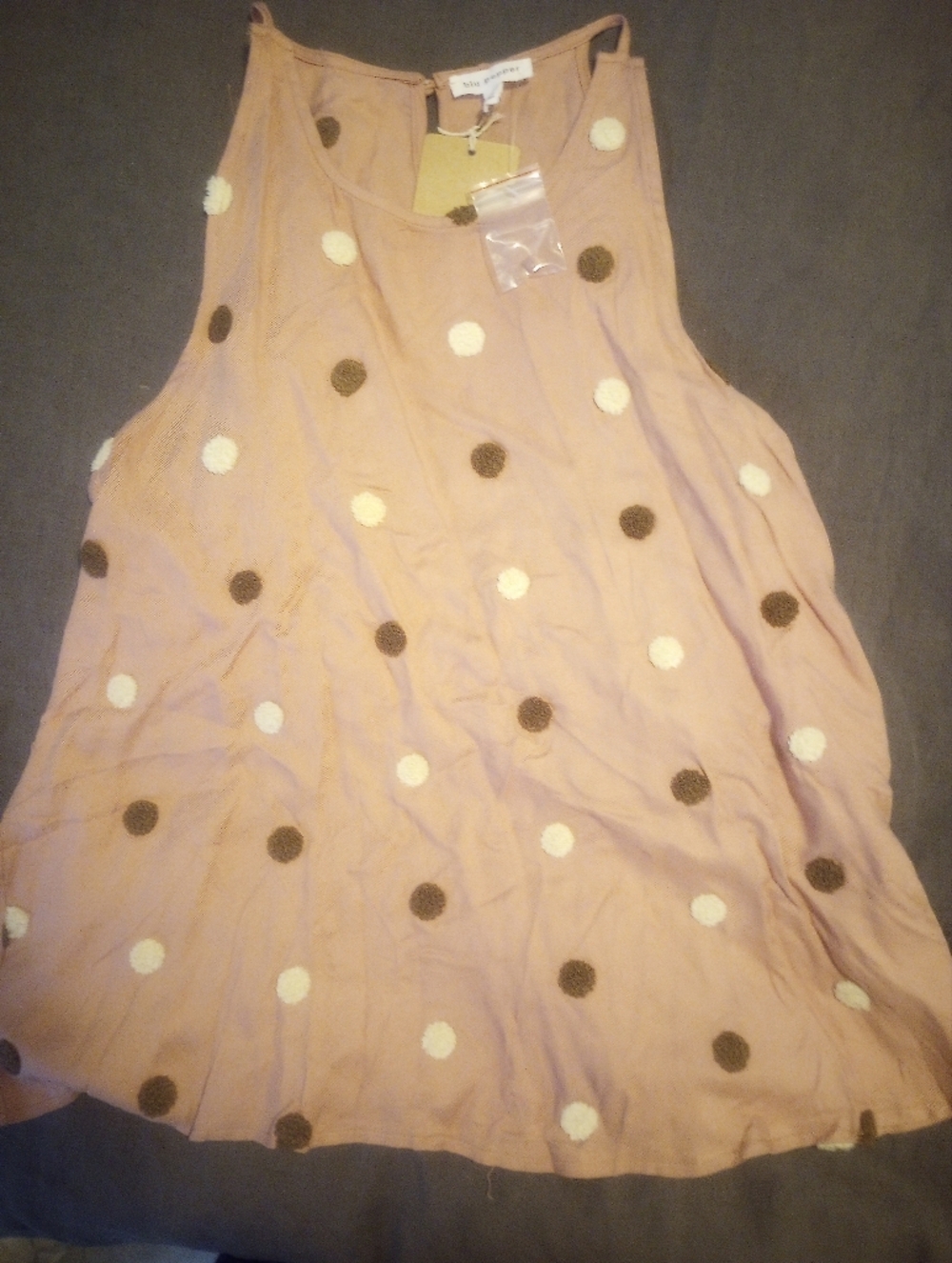 Blue Pepper Sleeveless Dress Shirt